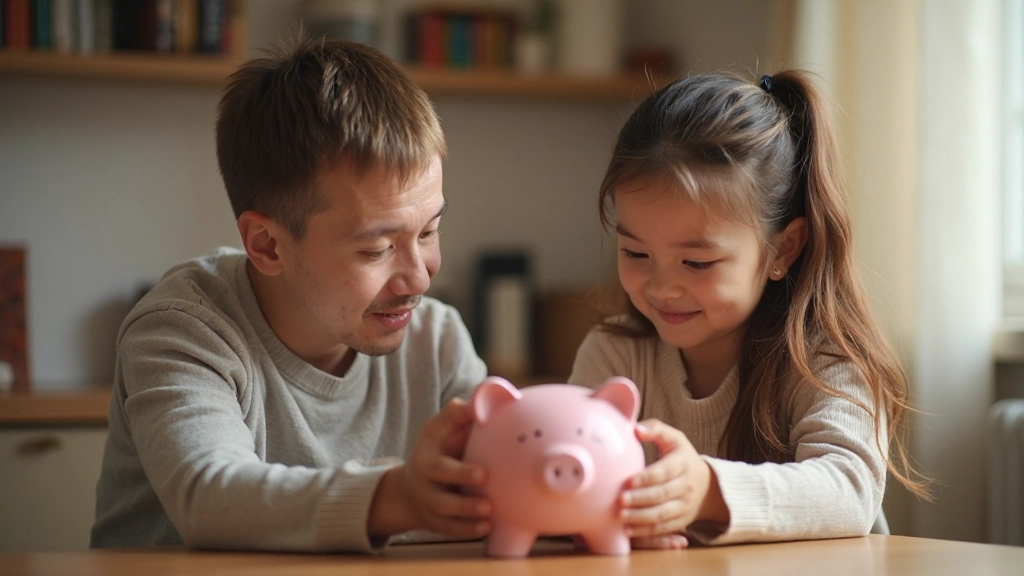 Родители учат детей основам сбережения денег